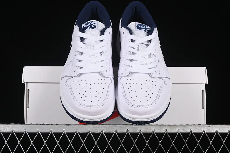 All categories Air Jordan Jordan series basketball shoes Air Jordan 1 Low G version pure original Air Jordan 1 Low "85 Metallic Blue" AJ1 Joe 1 metallic white blue FB9933-141